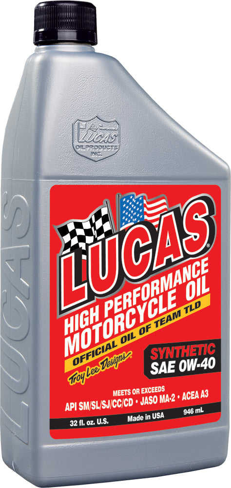 Synthetic Hp Oil 0w40 4t 1 Qt (6/Case  Sold Ea)