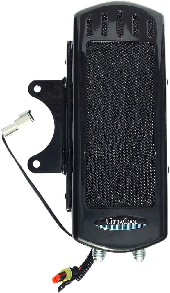 Side Mount Oil Cooler Tc Touring `09 16  Gloss Blk