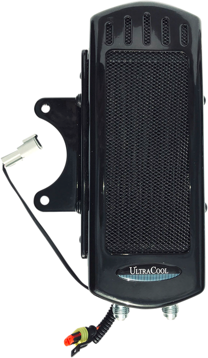 Side Mount Oil Cooler Tc Touring `09 16  Gloss Blk