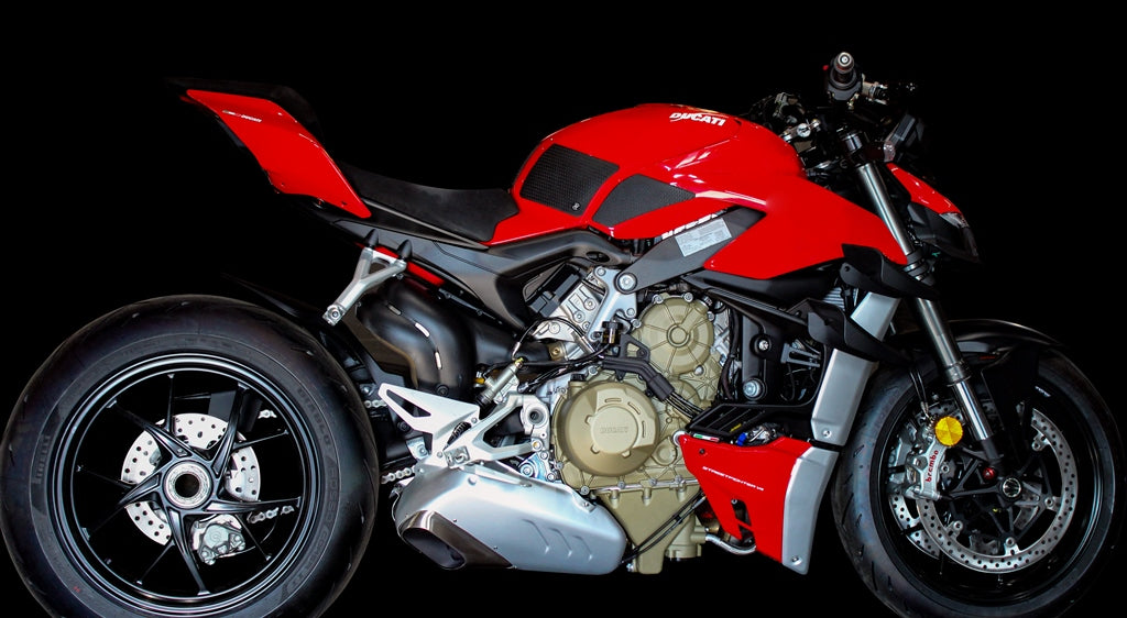 TechSpec Tank Grip Pads for the Ducati Streetfighter V4 / S (20-24)