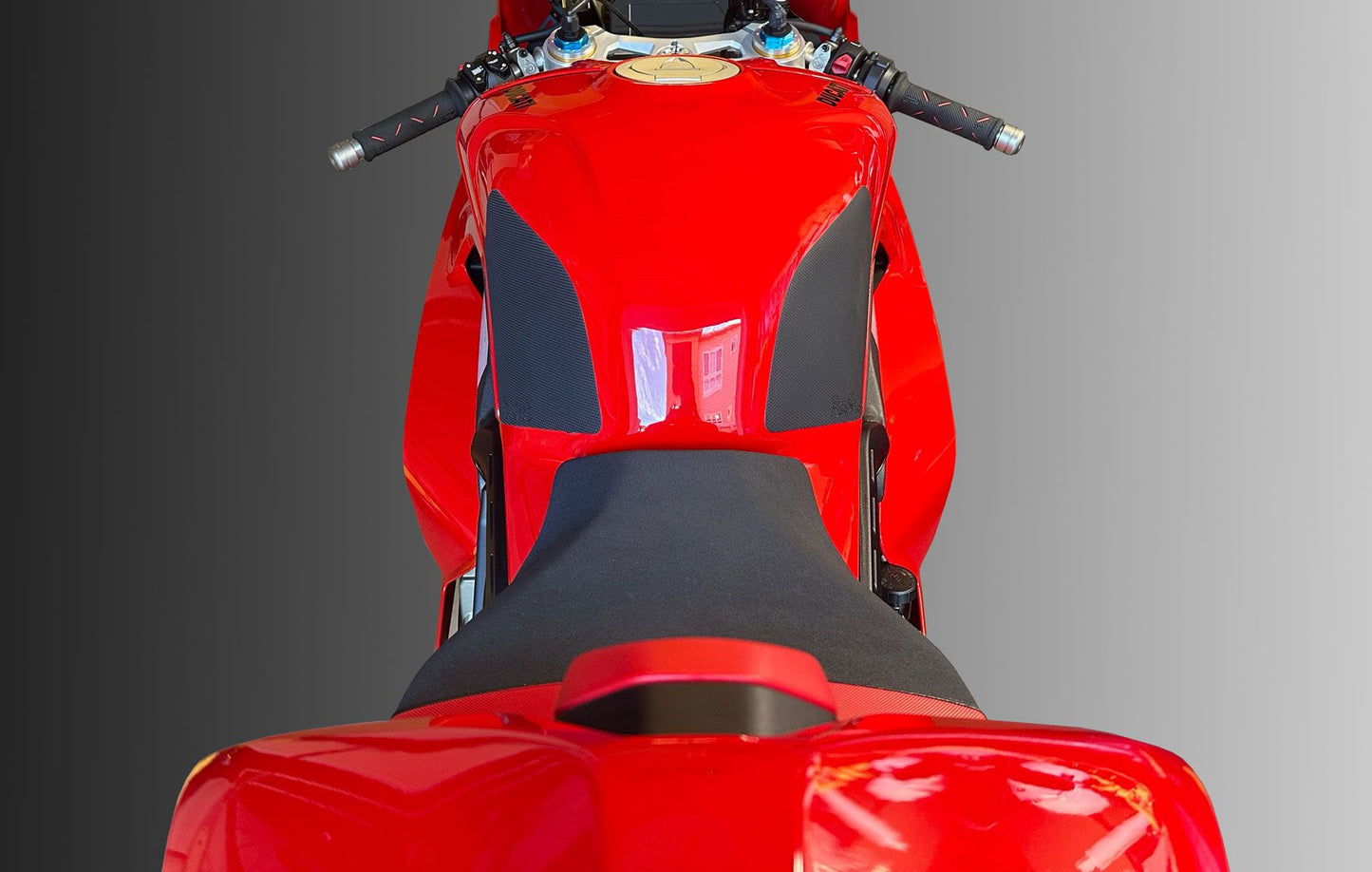 TechSpec Tank Grip Pads for the Ducati Panigale V4 / S / R / Speciale / SP (18-24)