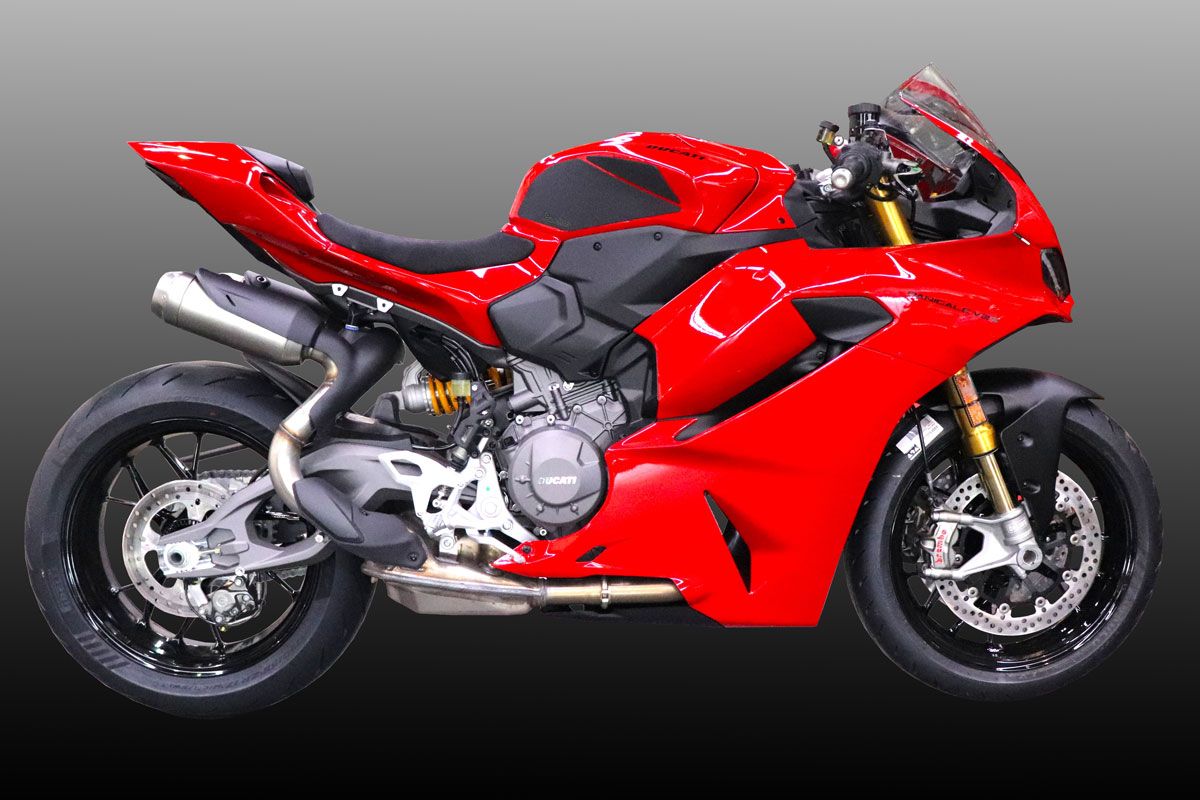 TechSpec Tank Grip Pads for the Ducati Panigale V2 (2025+)