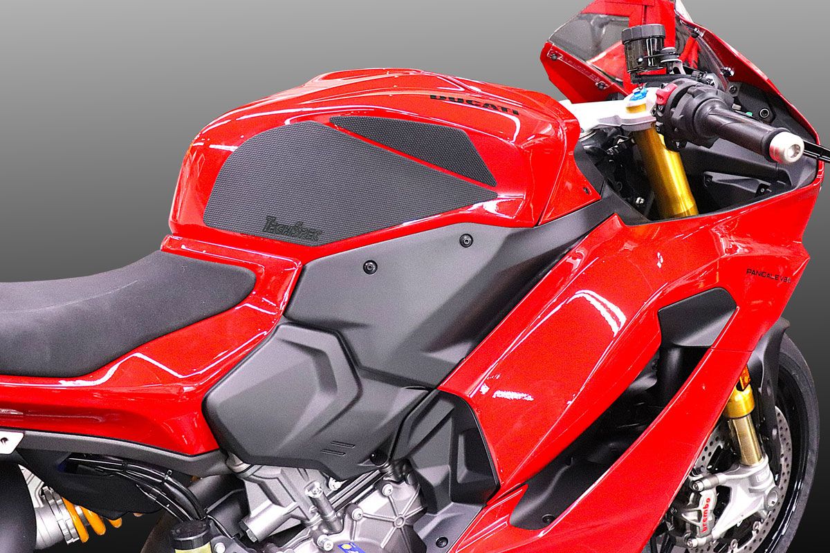 TechSpec Tank Grip Pads for the Ducati Panigale V2 (2025+)