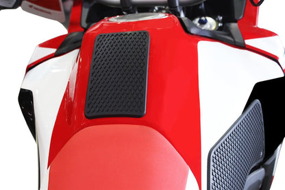 TechSpec Tank Grip Pads for the Honda Africa Twin 1000 (16-20) - RED, WHITE & BLUE PAINT DESIGN
