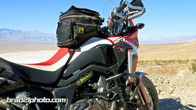 TechSpec Tank Grip Pads for the Honda Africa Twin 1000 (16-20) - RED, WHITE & BLUE PAINT DESIGN