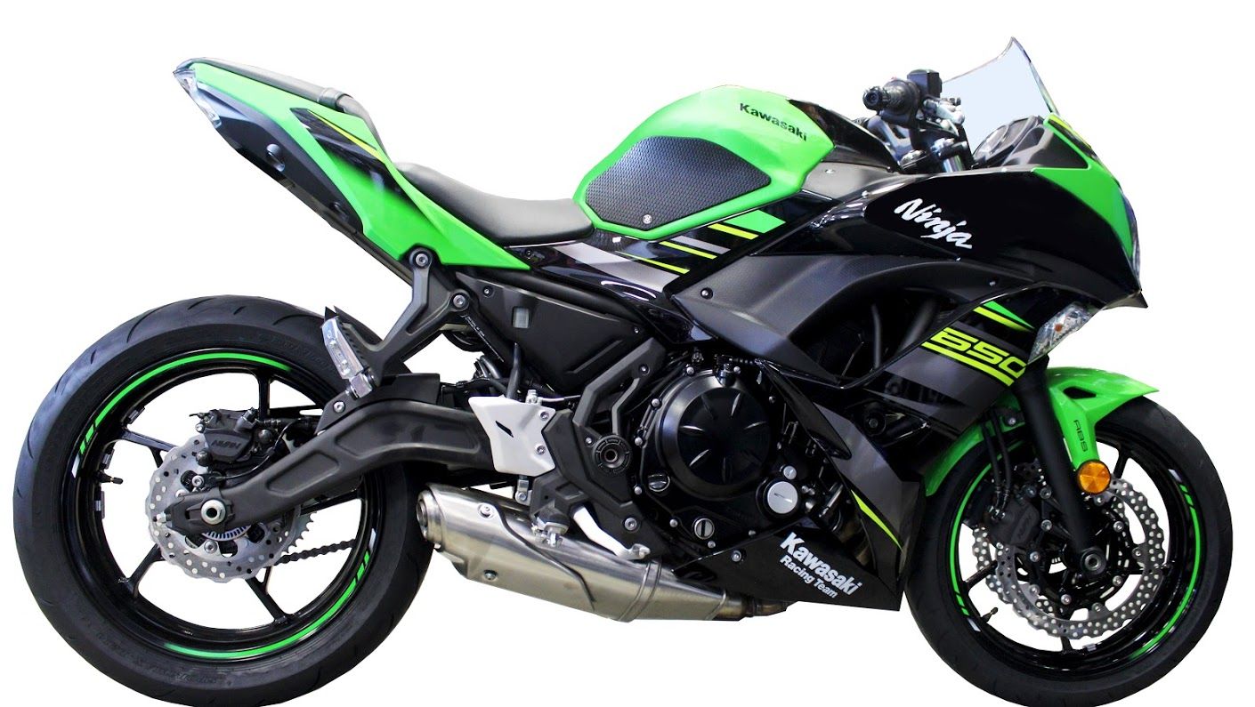 TechSpec Tank Grip Pads for the Kawaski Ninja 650 / Z650 (2017+)