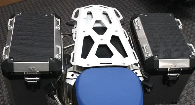 TechSpec Pannier Guards for the BMW R 1200 / 1250 GS Adventure (GSA) (14-24) Left - 44Itr, and Right - 36Itr
