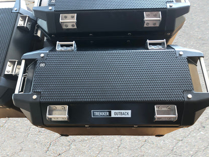 TechSpec Pannier Guards for the Triumph Givi Outback 48ltr Right and 37ltr Left Snake Skin