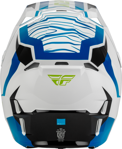 Formula Cp Charge Helmet White/Blue/Black Md