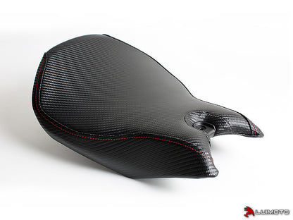 LUIMOTO (Baseline) Rider & Passenger Seat Covers for the Ducati Panigale 1299 / 1199R (2015+)