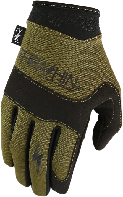 THRASHIN SUPPLY CO. Covert Gloves - Tactical Green - 2XL CVT-06-12