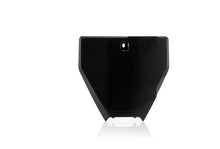 Acerbis 16-18 HusqvarnaTC125/ FC250-450/ TC250/ TX300/ FX350/450 Front Number Plate - Black