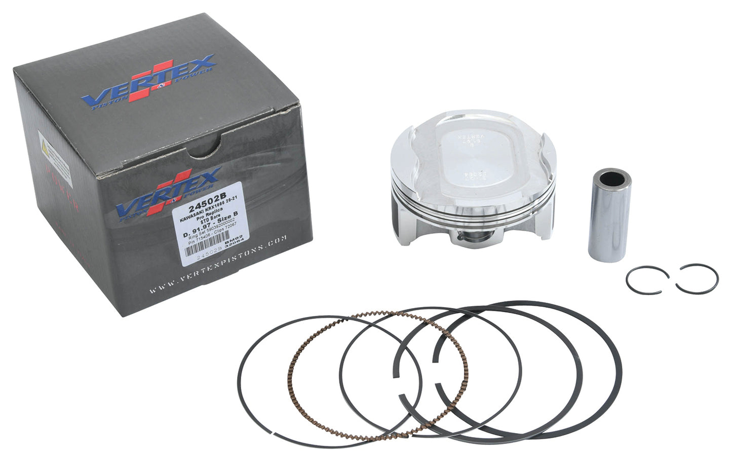 Piston Kit Forged 91.97/Std 11.5:1 Kaw