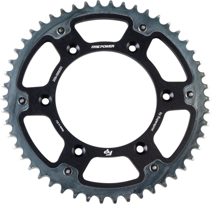 Rear Sprocket Hybrid 50t Blk/Sil