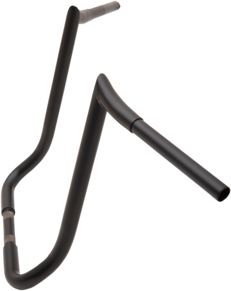 LA CHOPPERS 1-1/4" Prime Ape Bagger Handlebar - 18" - Matte Black LA-7352-18M