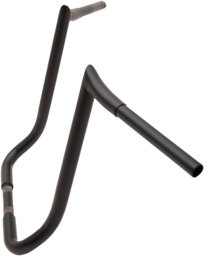 LA CHOPPERS 1-1/4" Prime Ape Bagger Handlebar - 18" - Matte Black LA-7352-18M
