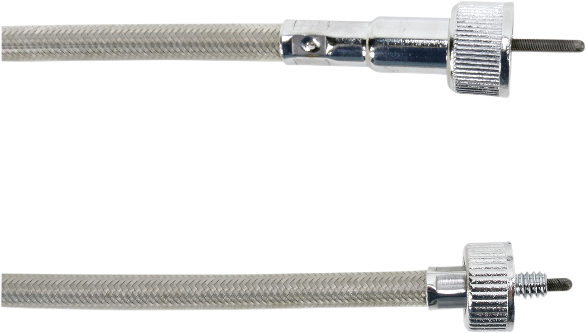 DRAG SPECIALTIES Front-Wheel Drive Speedometer Cable - 40" - Braided 5390100B
