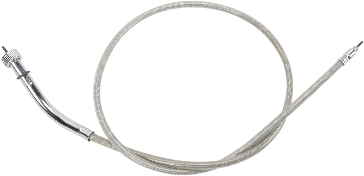 DRAG SPECIALTIES Front-Wheel Drive Speedometer Cable - 41-1/2" - Braided 5391200B