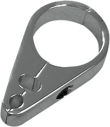 DRAG SPECIALTIES Cable Clamp - Throttle/Idle/Brake - 1-1/4" - Chrome 0658-0032