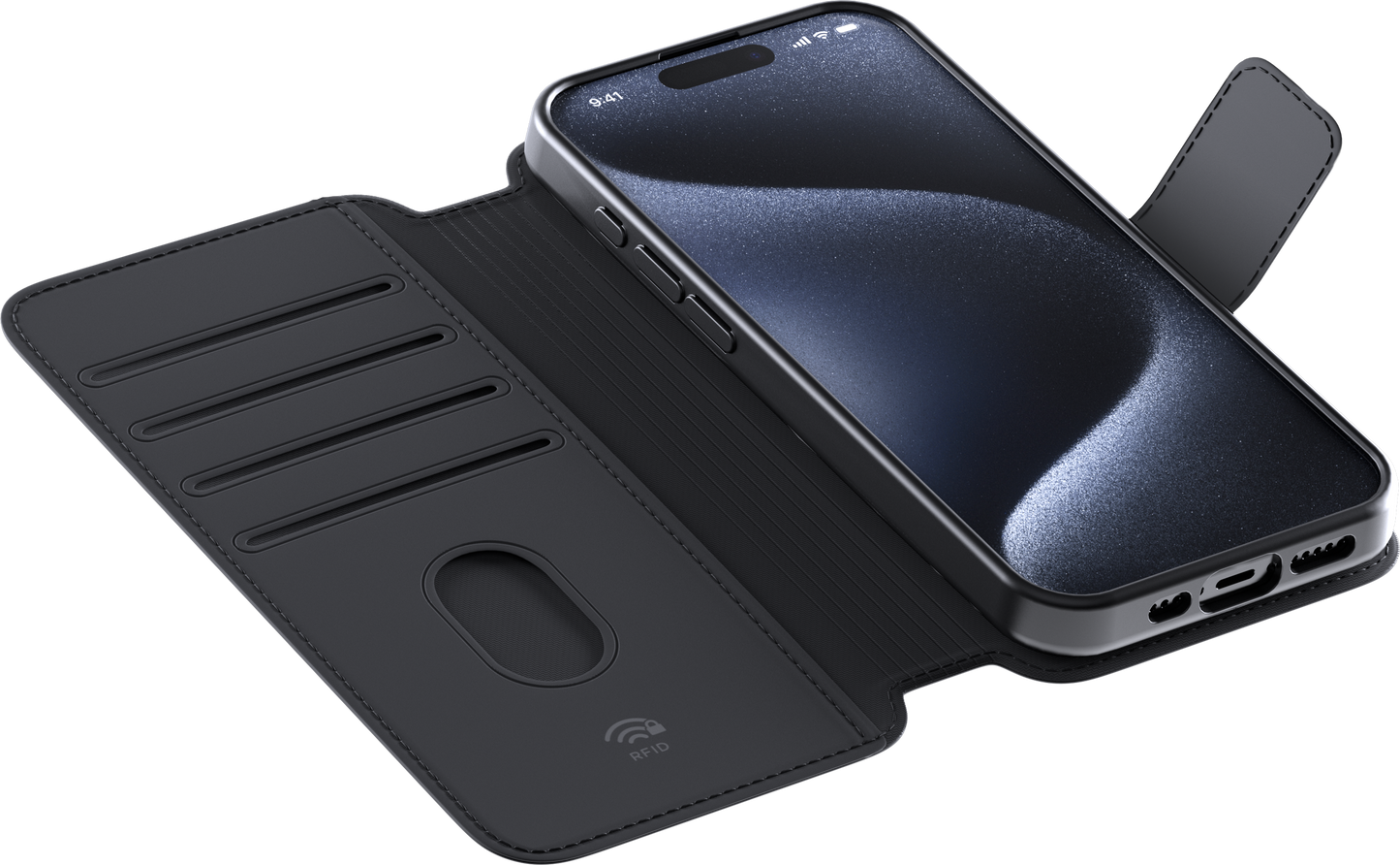 Magnetic Flip Cover Spc+ Black Md