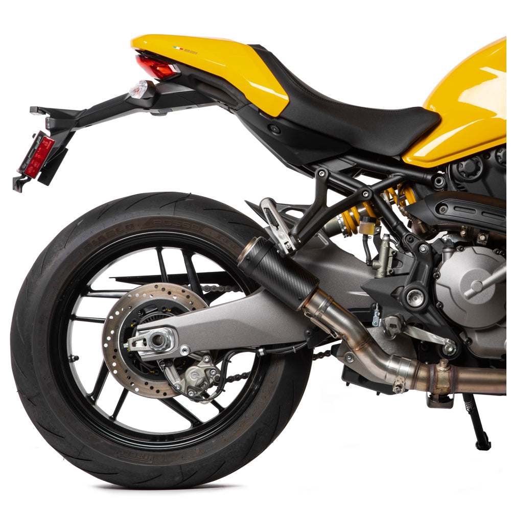 Mgp Stinger Slip On Matte Carbon Duc