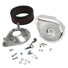 S&S Cycle 66-84 BT w/ 5 Gal Tanks Notched Teardrop Air Cleaner Kit for Super E/G Carbs