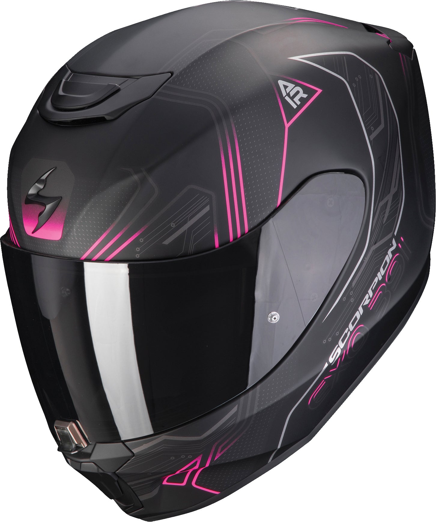 Exo R330 Full Face Helmet Bendr White/Pink Md