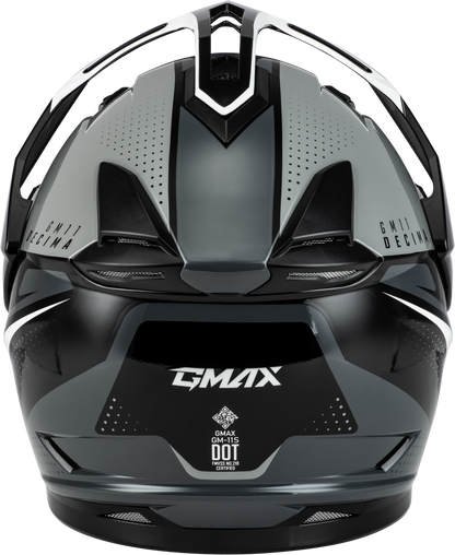 Gm 11 Decima Helmet Black/Grey/White Xs