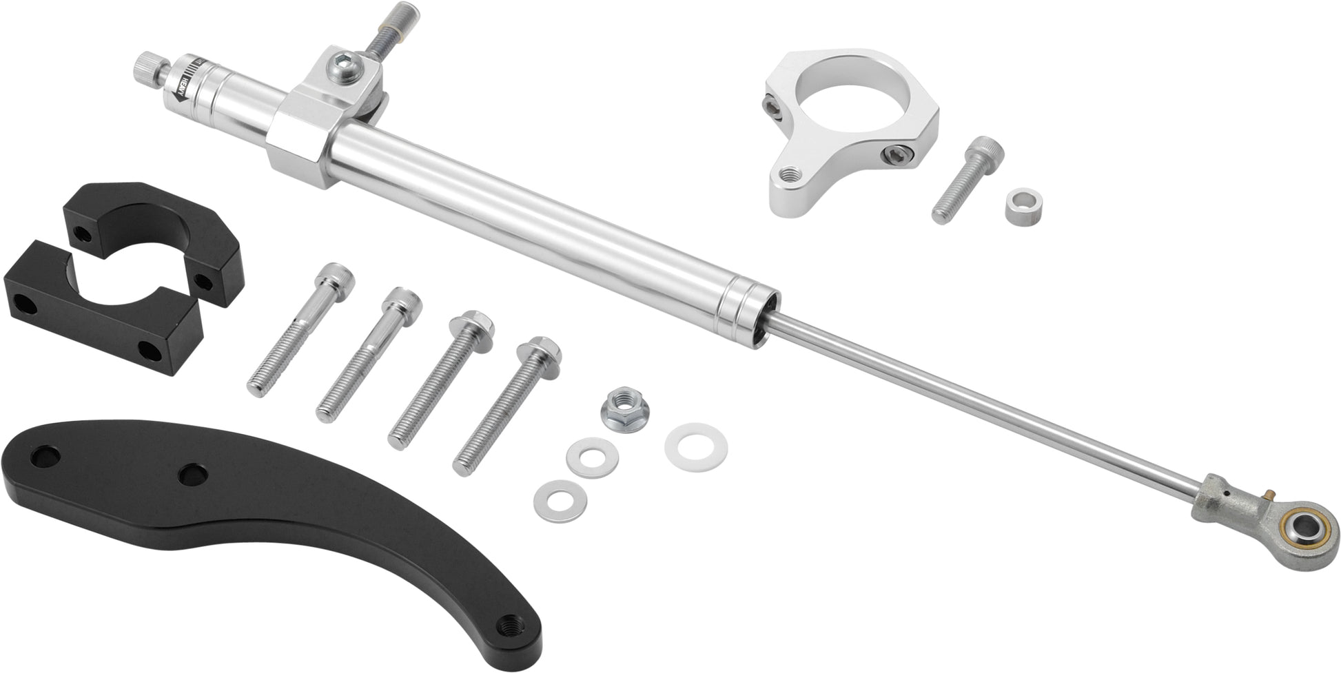 Steering Damper 14 16 Flt Silver