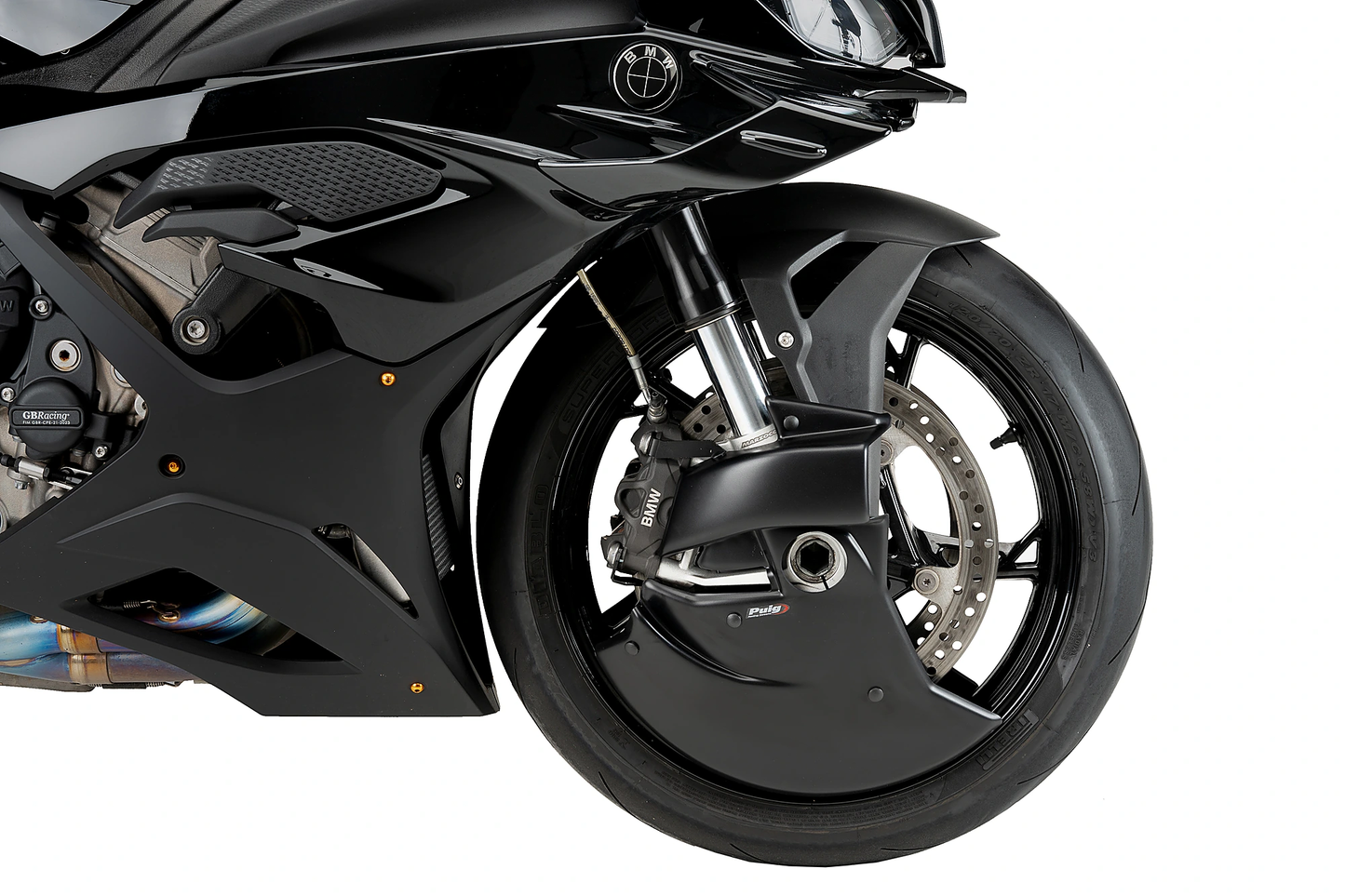 Brake Cooler Matte Black Bmw