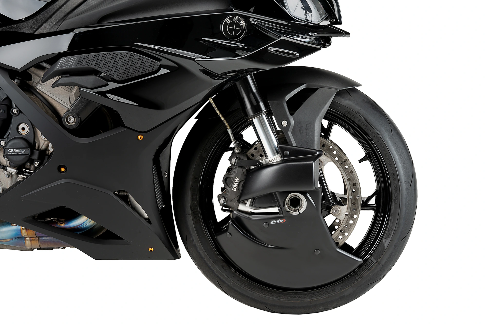 Brake Cooler Matte Black Bmw