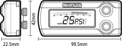 X 1 Boost Gauge