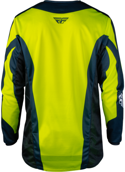 Kinetic Fade Jersey Hi Vis/Navy/White Md
