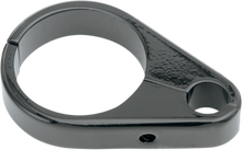 DRAG SPECIALTIES Die-Cast Cable Clamp - Clutch - 1-3/8" Frame - Black 11-0259GB