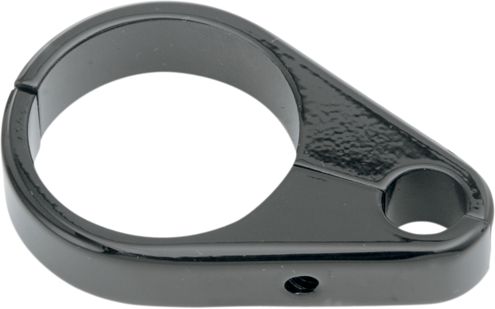 DRAG SPECIALTIES Die-Cast Cable Clamp - Clutch - 1-1/2" Frame - Black 11-0266GB
