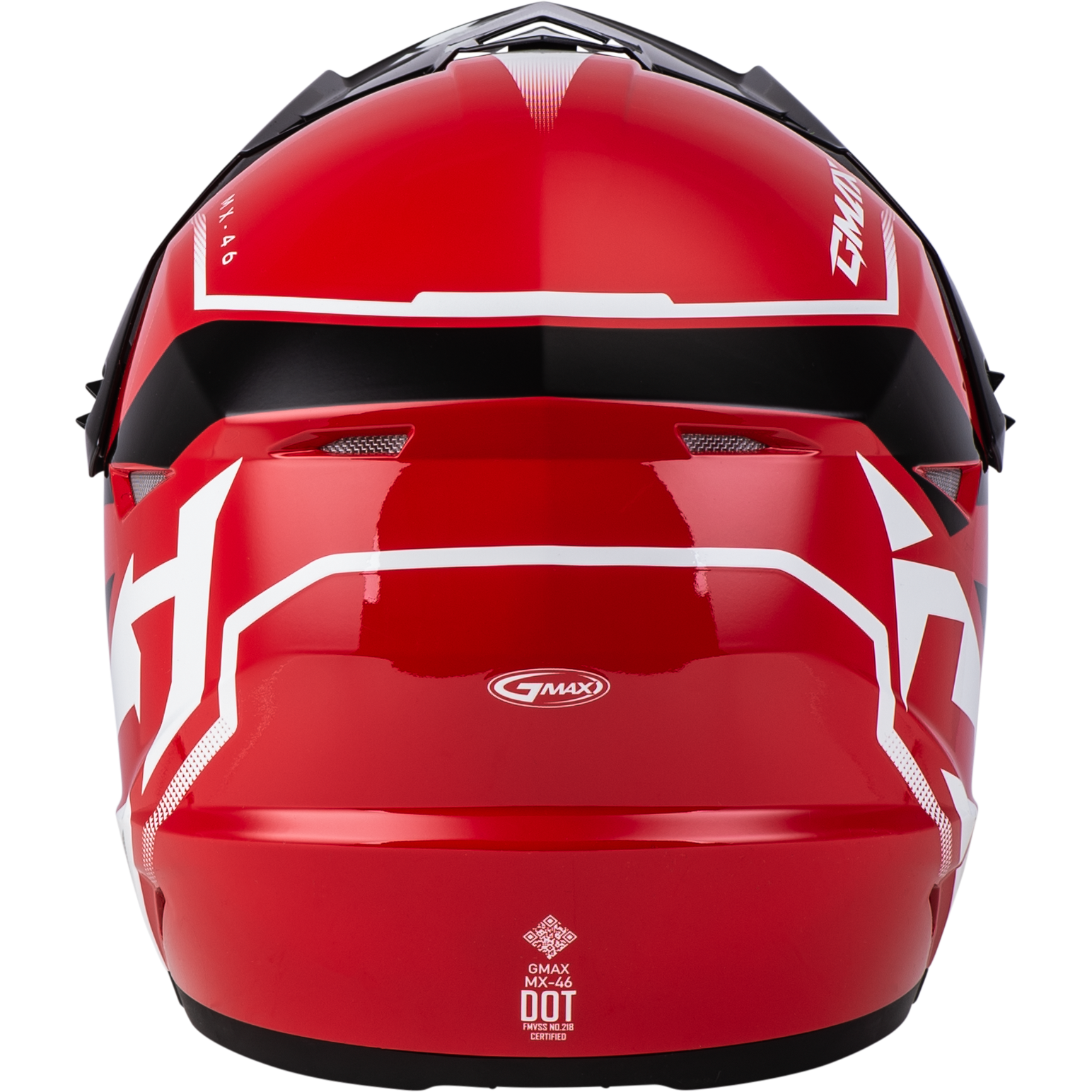 Mx 46 Compound Helmet Red/Black/White Yl