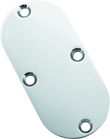 Bikers Choice 65-86 FL FX 4 Speed Chrome Inspection Cover Replaces H-D 60572-78T No Shifter Hole