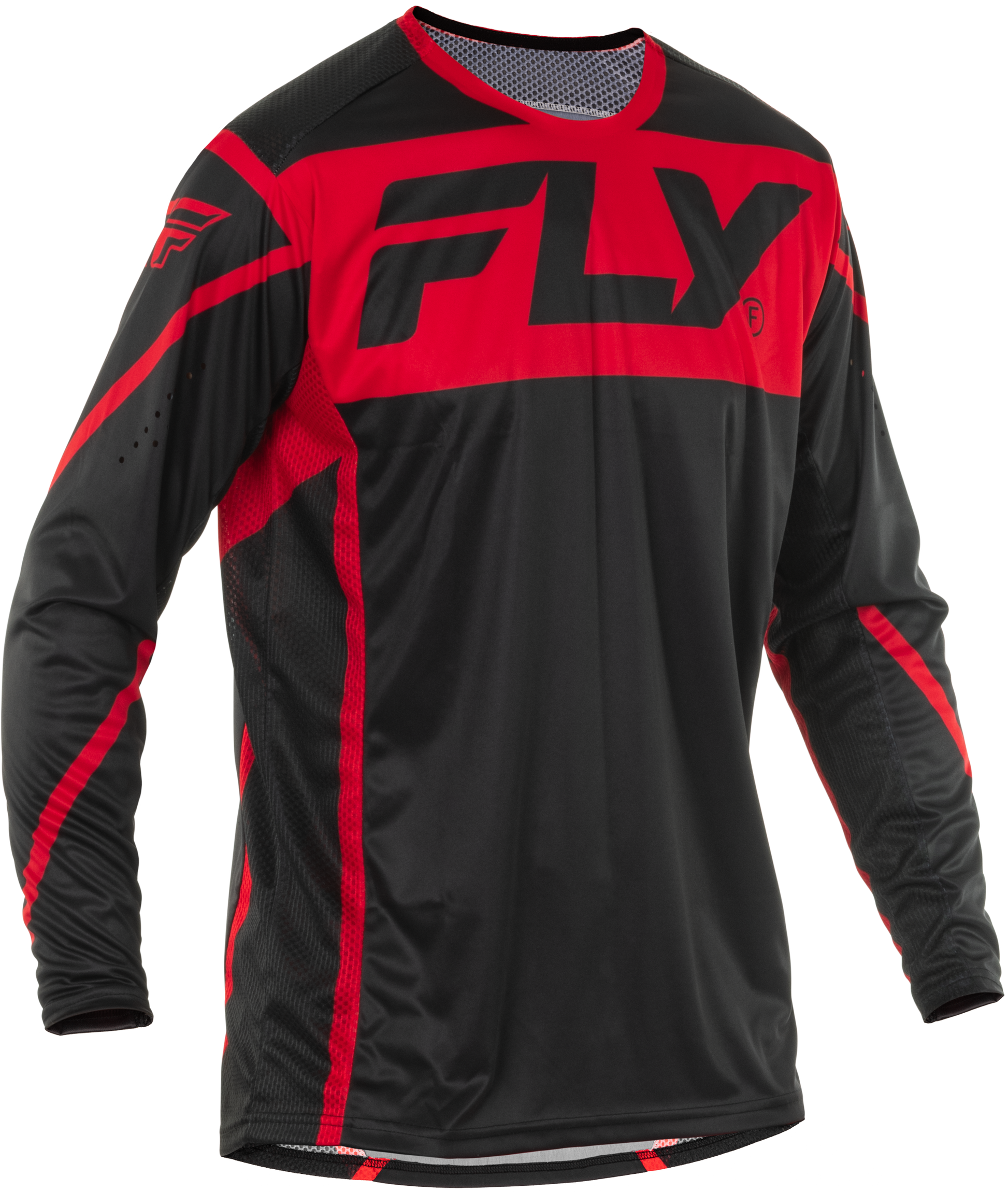 Youth Lite Jersey Black/Red Yxl