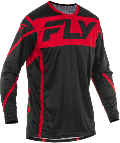 Lite Jersey Black/Red Lg