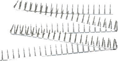 Amp Matenlock Stamped Pins Used With Plugs 100 Pk