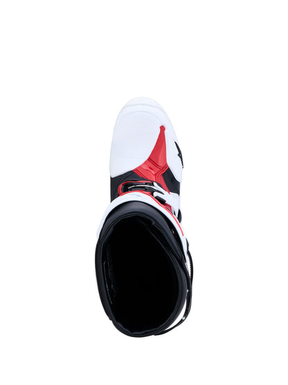 Tech 10 Boots Wht/Blk/Br Red 9