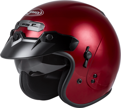 Gm 32 Open Face Helmet Candy Red 3x