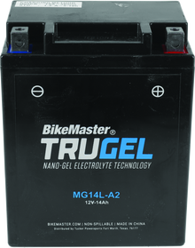 BikeMaster TruGel Battery - MG14L-A2