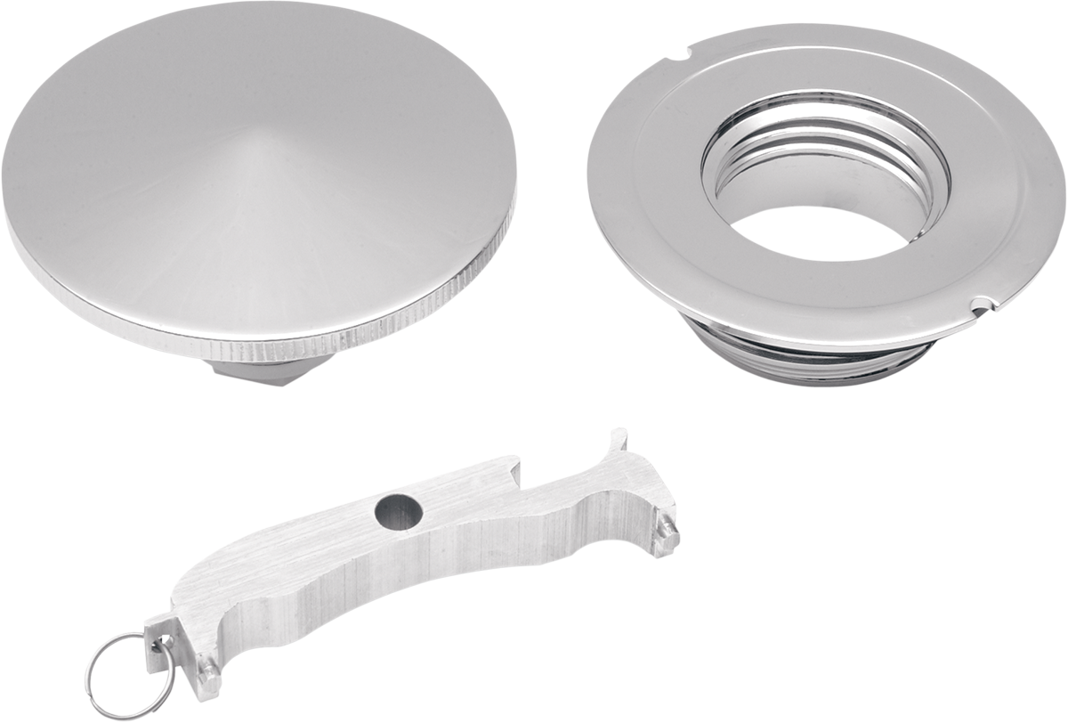 DRAG SPECIALTIES Gas Cap - Right-Hand - Vented 012029