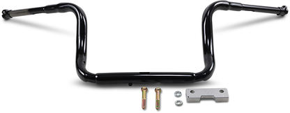 LA CHOPPERS 1-1/2" Grande Touring Ape Hanger Handlebar - 12" - Black LA-7322-12B