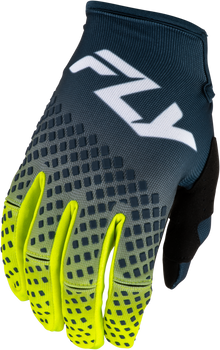 Kinetic Fade Gloves Navy/Hi Vis/White Xs
