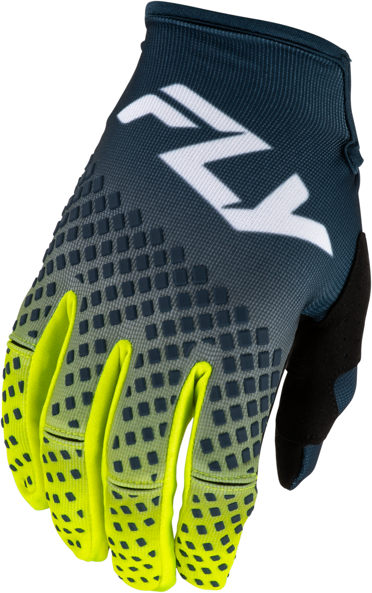Kinetic Fade Gloves Navy/Hi Vis/White Sm