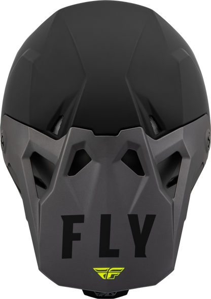 Formula Cp Slant Helmet Matte Black/Grey/Hi Vis Lg