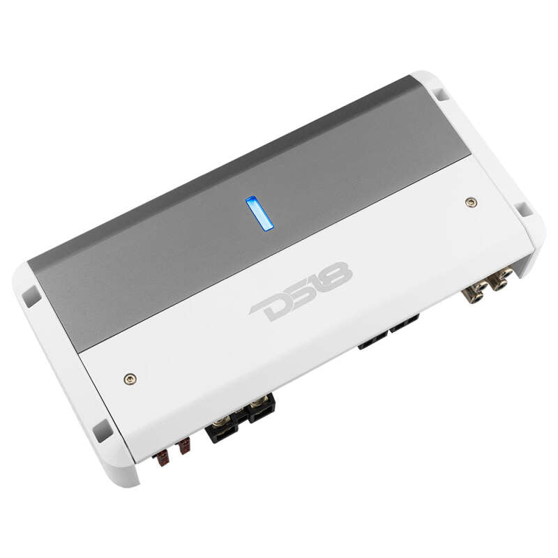 DS18 2-Channel Class-D Amp Full-Range 2x 250 Watts RMS at4 ohm IP55 Waterproof Rating