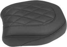 MUSTANG Wide Tripper Rear Seat - Diamond - Black - FXDF '14-'17 75039